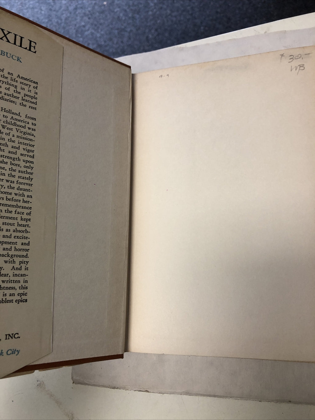 The Exile - Pearl Buck - Portrait of an American Mother - 1936 Biography2