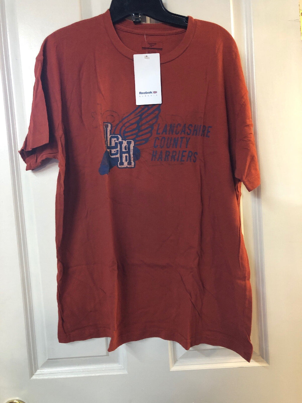 UK Reebok Brand Athletes Department Lancashire County Harriers Graphic Shirt0