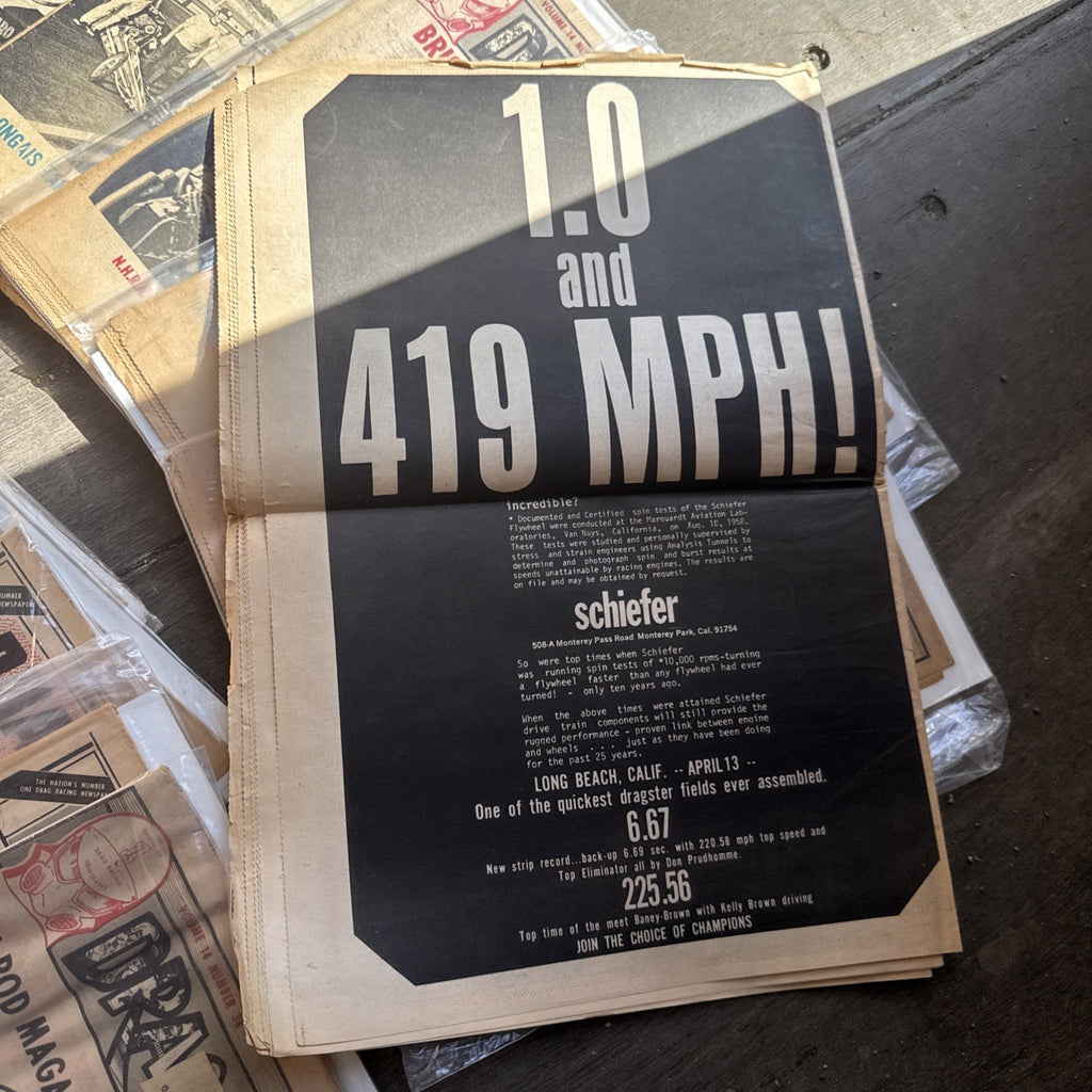 Vintage Drag News Magazine 1969 Volume 14-15 Drag Racing NHRA Don Garlits Lot3