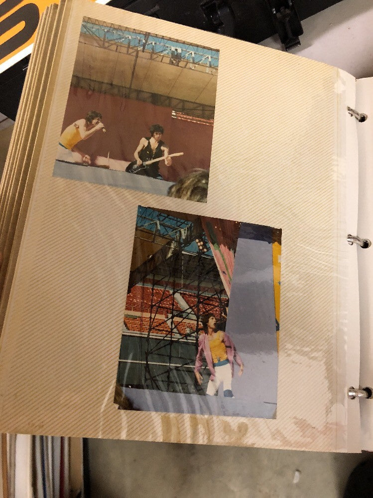 The Rolling Stones Scrapbook Album Cut-outs Photographs. Cool Little Album6