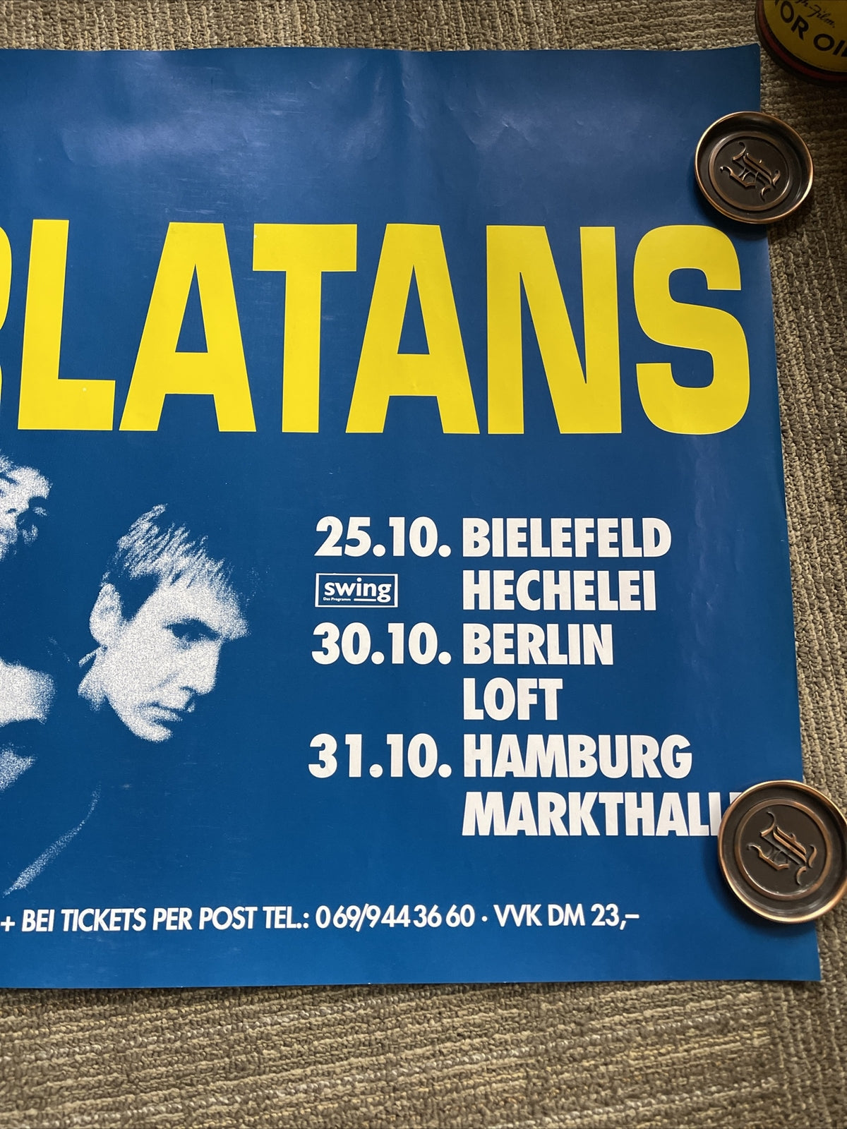 #21 The Charlatans UK Record Store Promo Poster 23” X 33”5