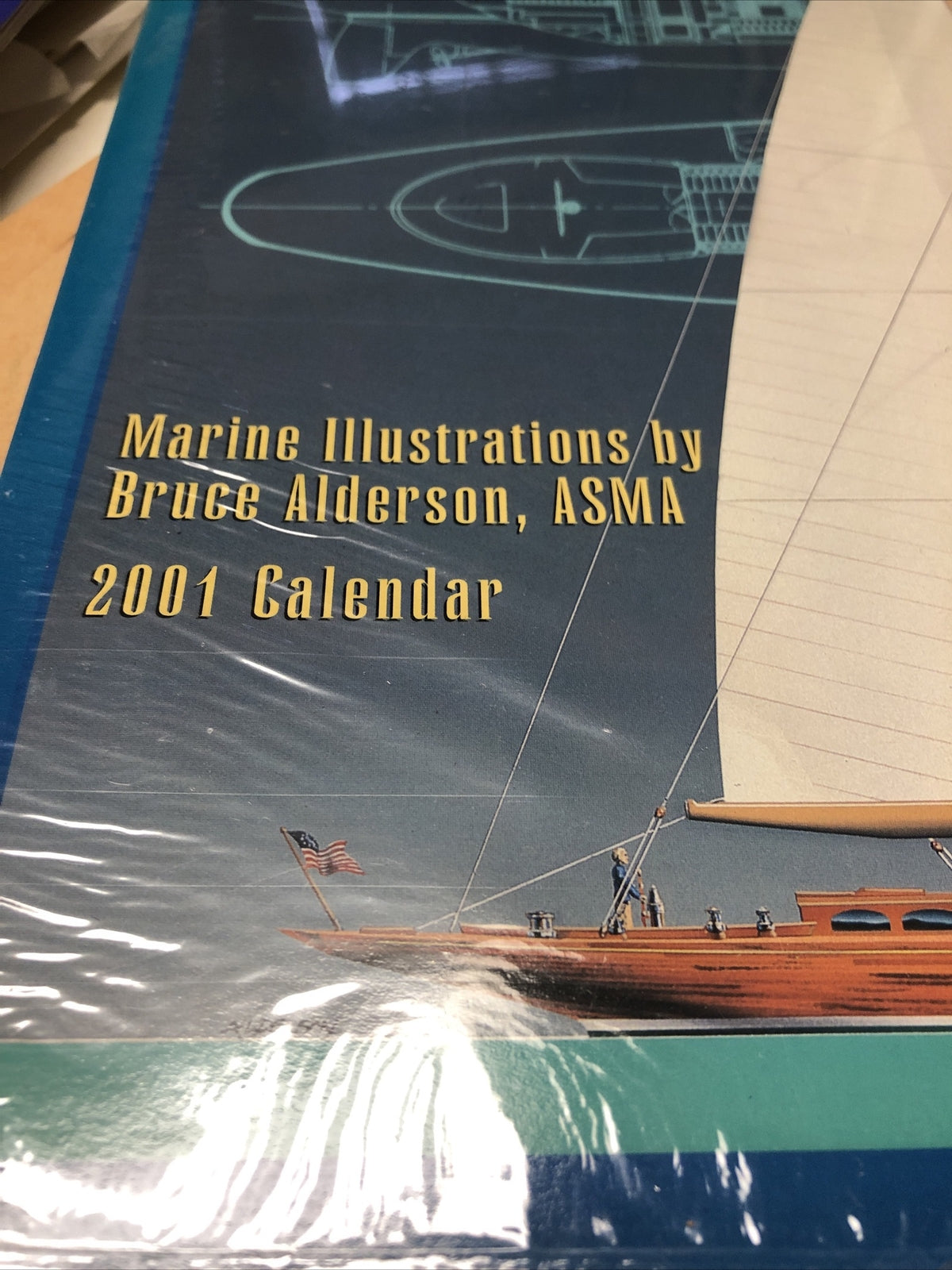 Vintage 2001 Dream Boats Calendar SEALED1
