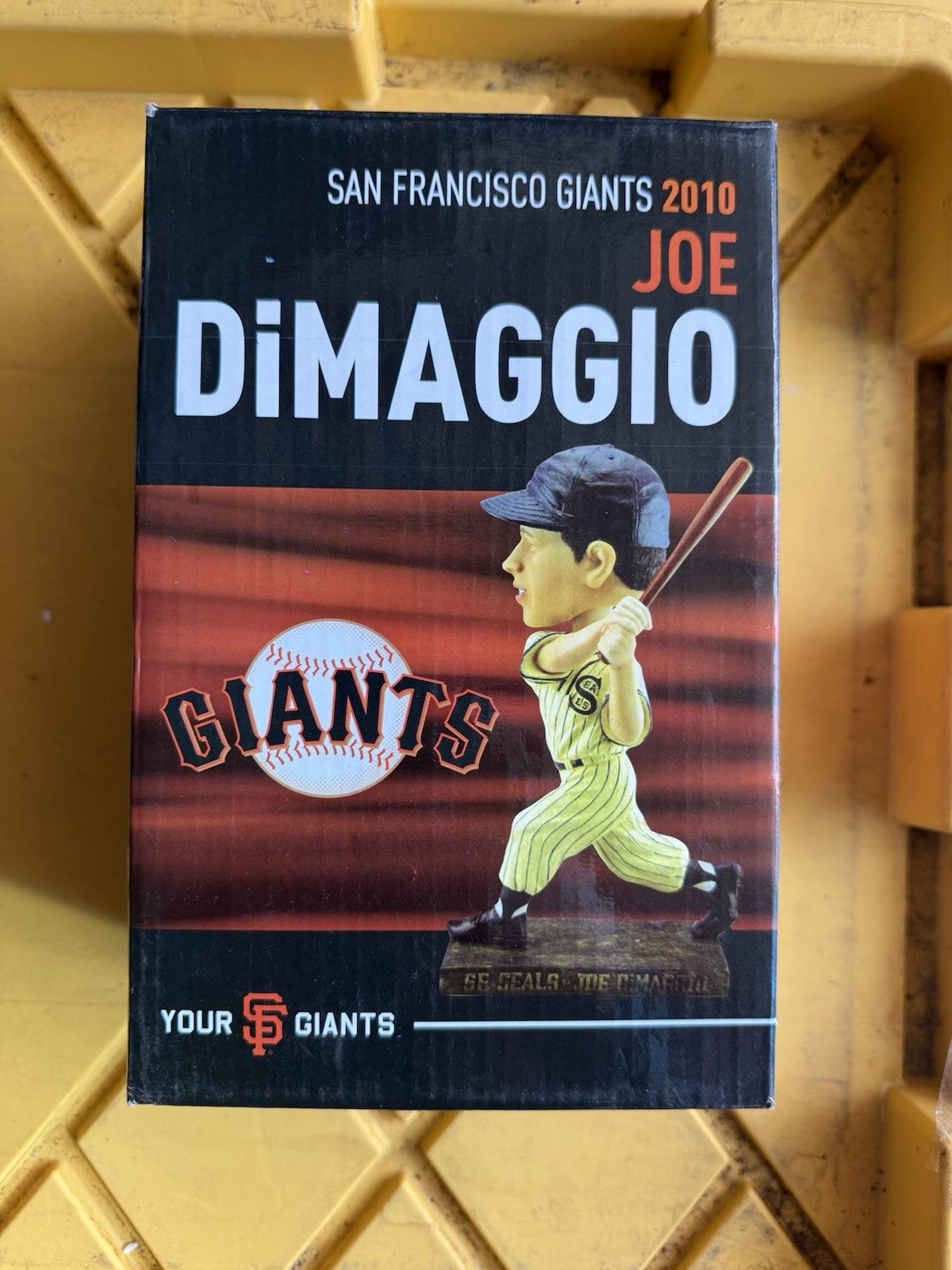 Joe DiMaggio San Francisco Giants / Seals 2010 Bobblehead NIB  Yankees2