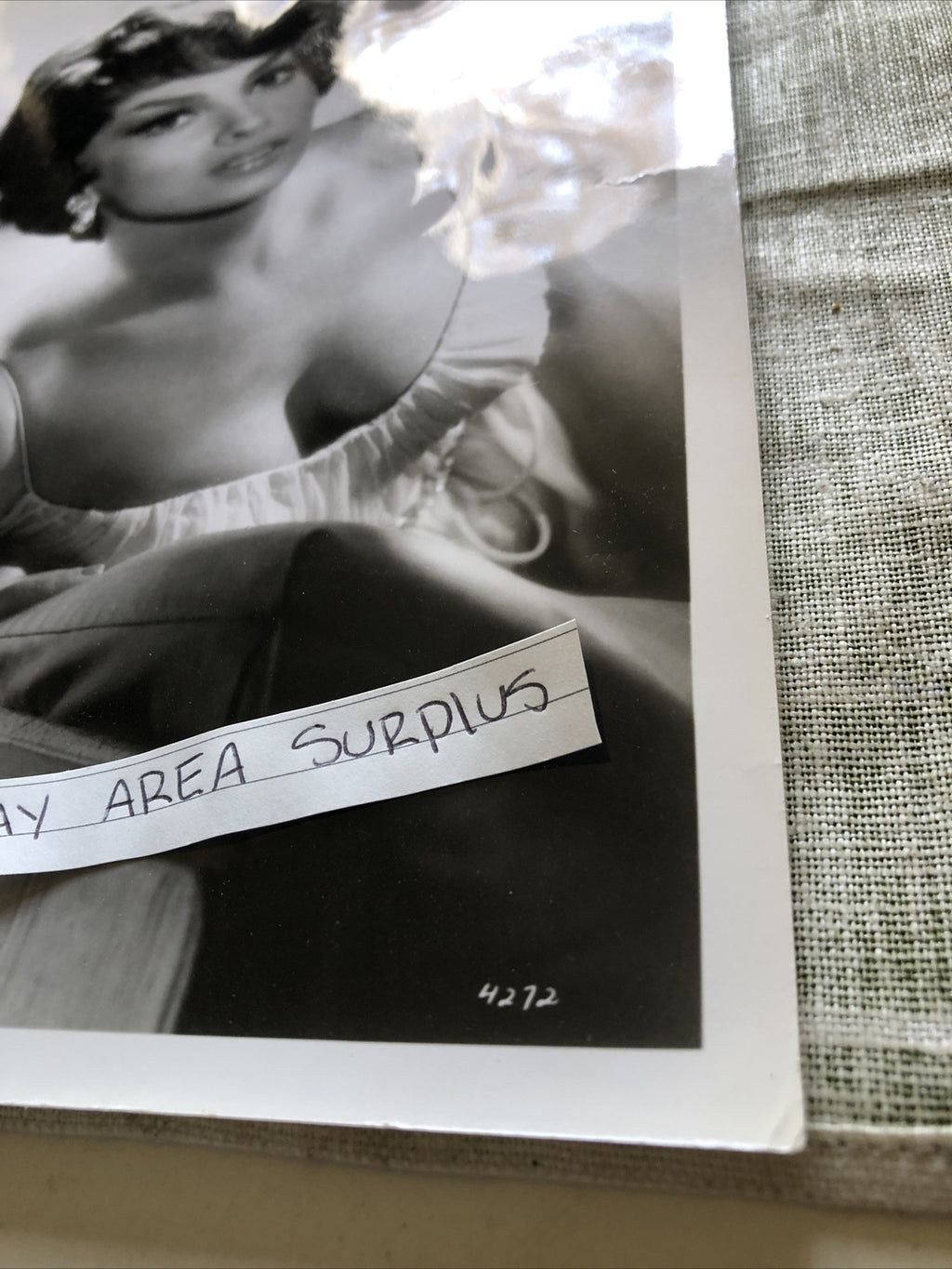 Rare Original Photo Of Gina Lollobrigida Unpublished Hollywood 10”x8”2