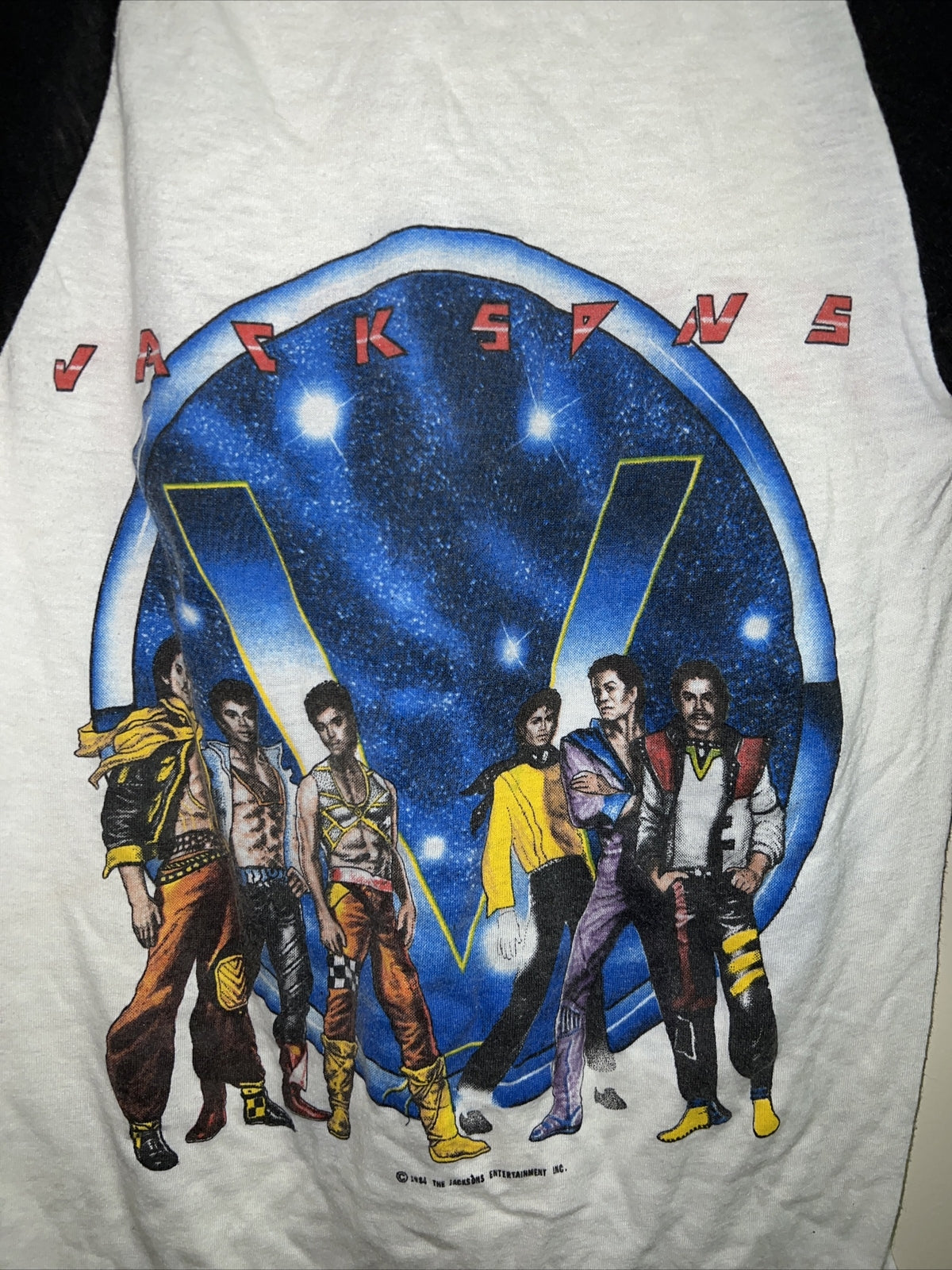 Jackson 5 1984 The Jacksons Entertainment Shirt Small 1
