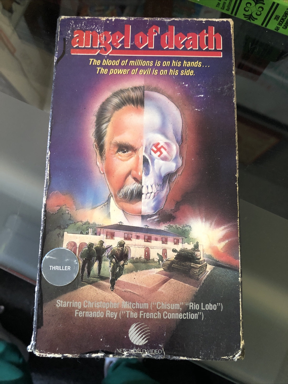 Angel Of Death 1987 Great Film New World Video Action VHS Rare OOP0