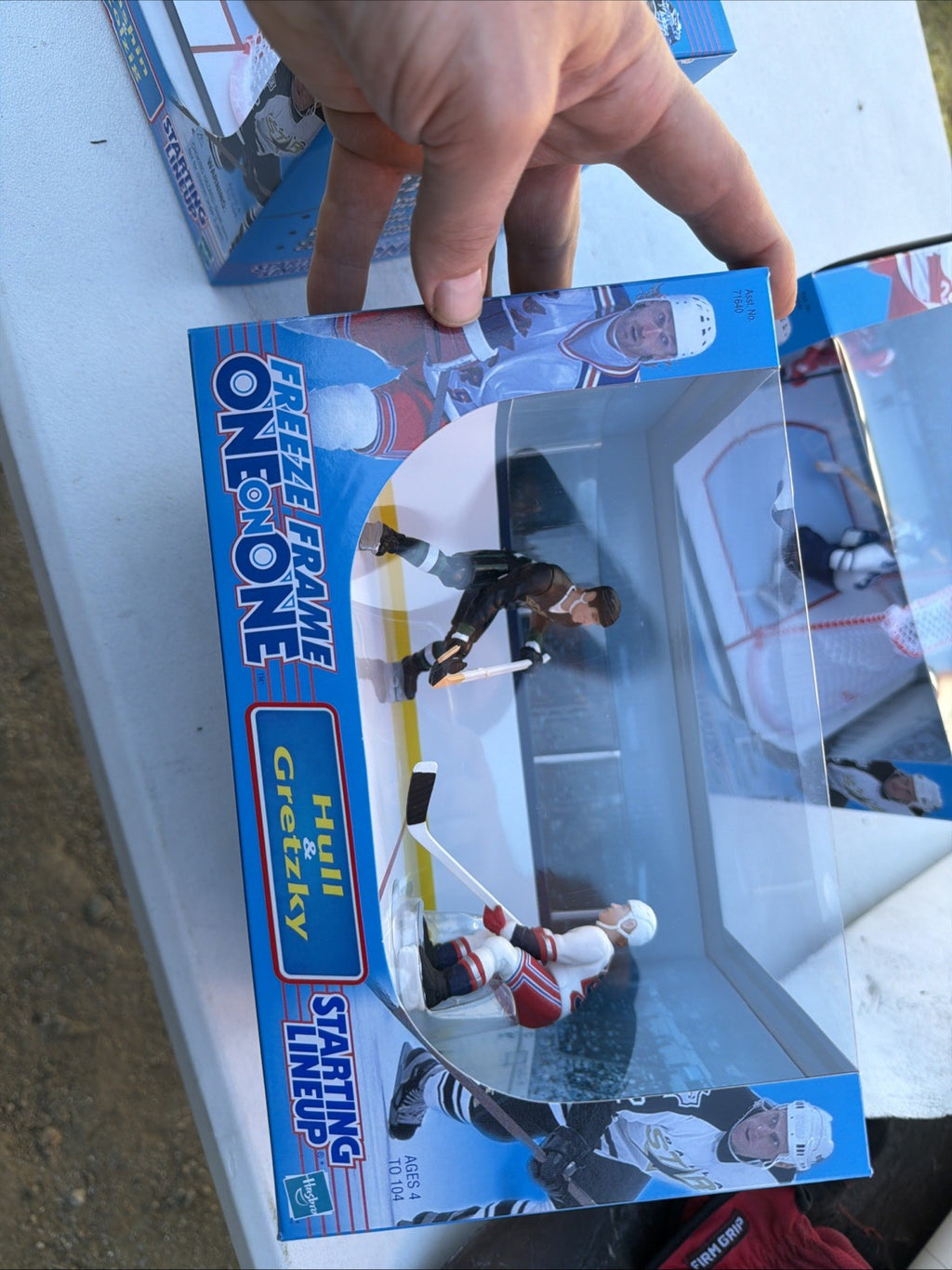 1990s WAYNE GRETZKY Brett Hull SLU FREEZE FRAME ONE ON ONE N Y RANGERS Stars2