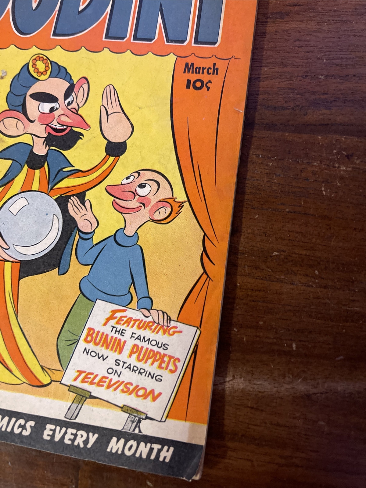 The Great Foodini #1 1950 Continental Publications Golden Age Comic Nice3