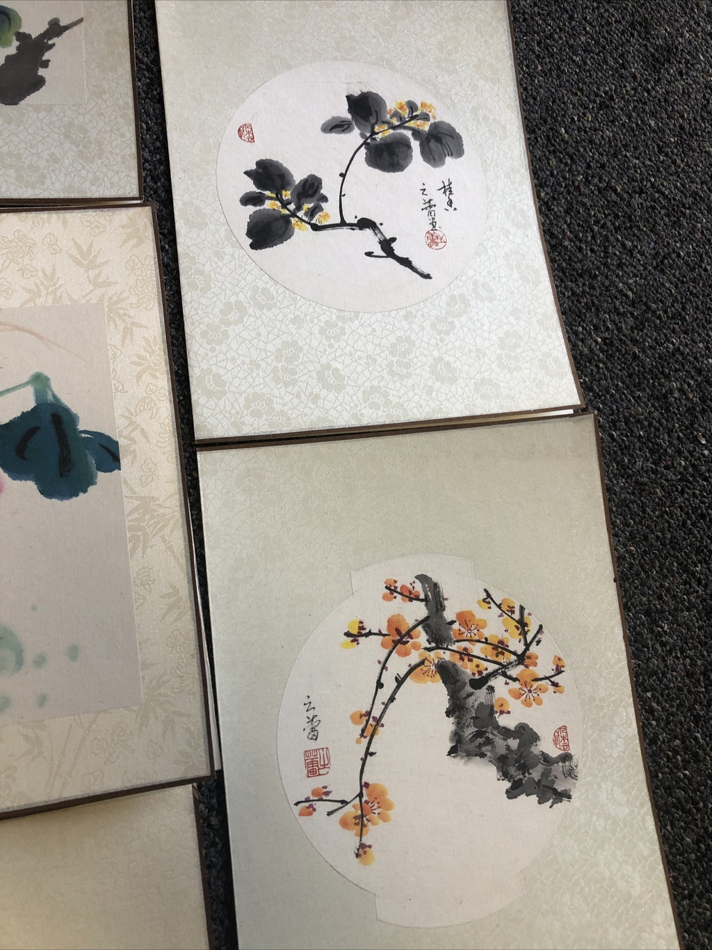 Vintage Japanese Woodblock Prints Lot Of 155