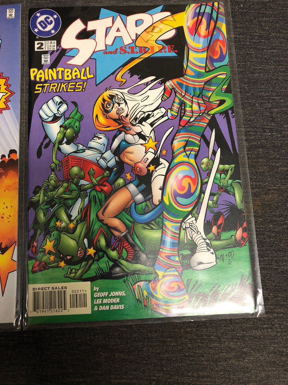 ALL STAR #1 #2, S.T.R.I.P.E. #1, #2, Butt Kicking First Issue & Paintball Strike2