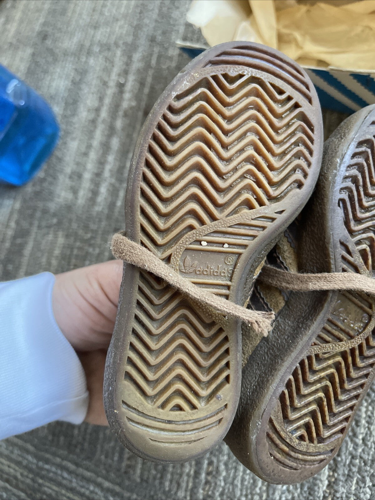 Vintage Original 1970’s Adidas Kids Size 8 Suede Hawaii3