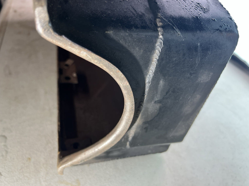 Vintage Hamburger’s Oil Pan – Welded Steel Drag Racing Sump – Baffled5