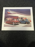 JACK SCHMITT “Cruisers” Signed 1987 - 14”X11”0