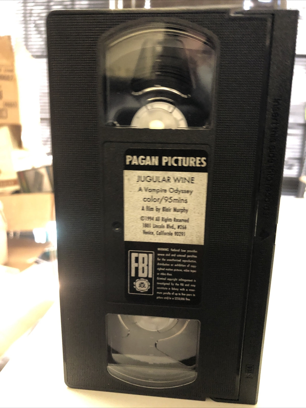 Cult Classic Jugular Wine A Vampire Odyssey Vhs Horror Erotic Thriller B List3