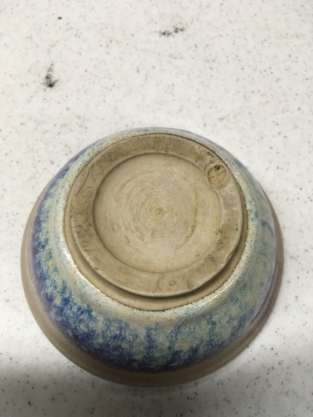 Vintage Painted Desert Pottery Display Dish Bowl3