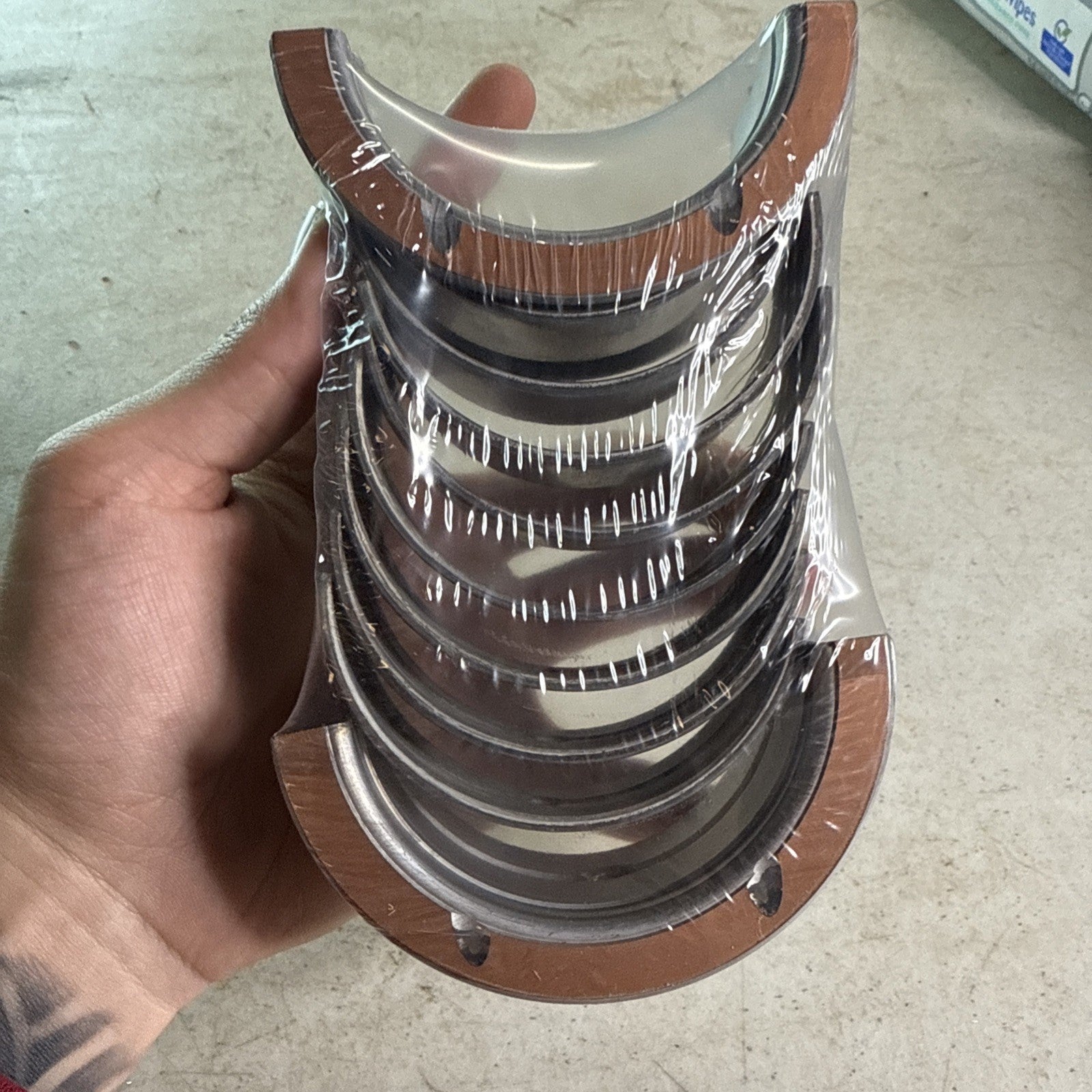 NEW KM-412 Engine Crankshaft Main Bearings High Performance made in U.S.A.4