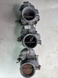 Vintage Hot Rod Ford 94 Carburetor Lot Of 3 Old School Parts Triple Deuce0