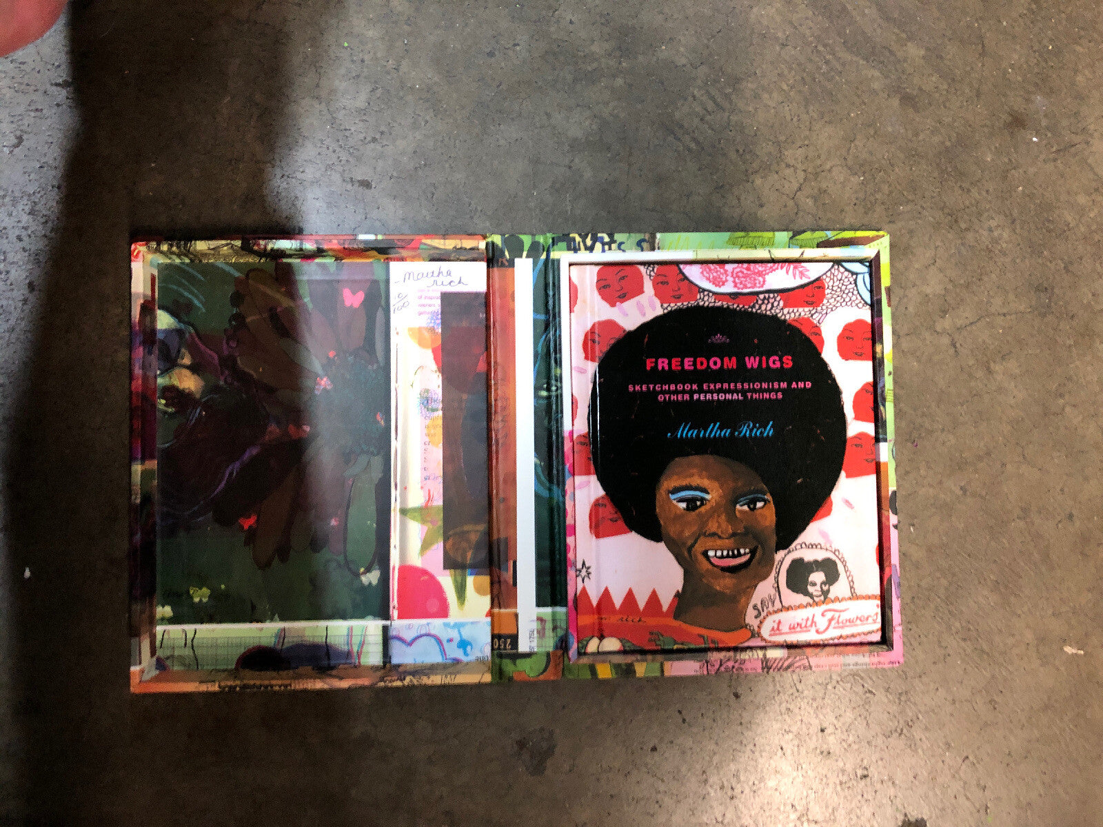 Freedom Wigs Sketchbook Expressonism And Orher Personal Things By Martha Rich2