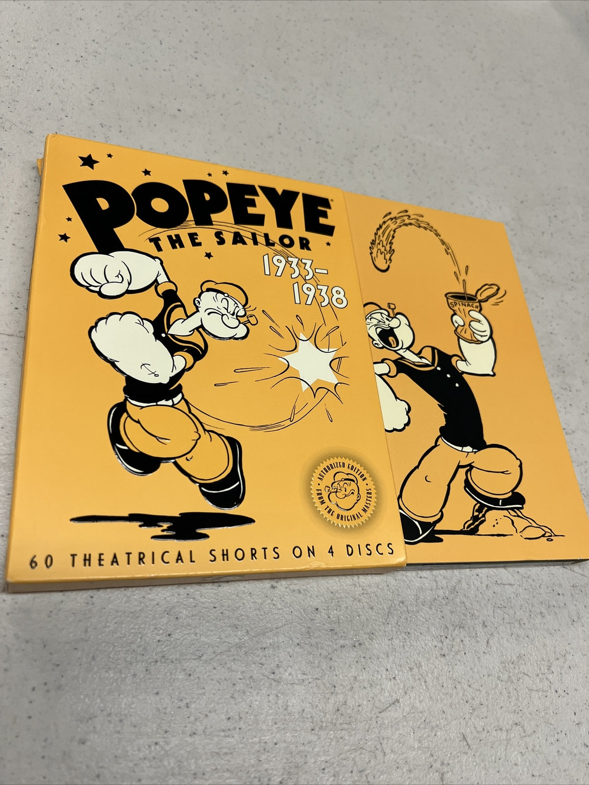Popeye the Sailor 1933-1938 - Volume One (DVD, 2007) POPEYE Movie1