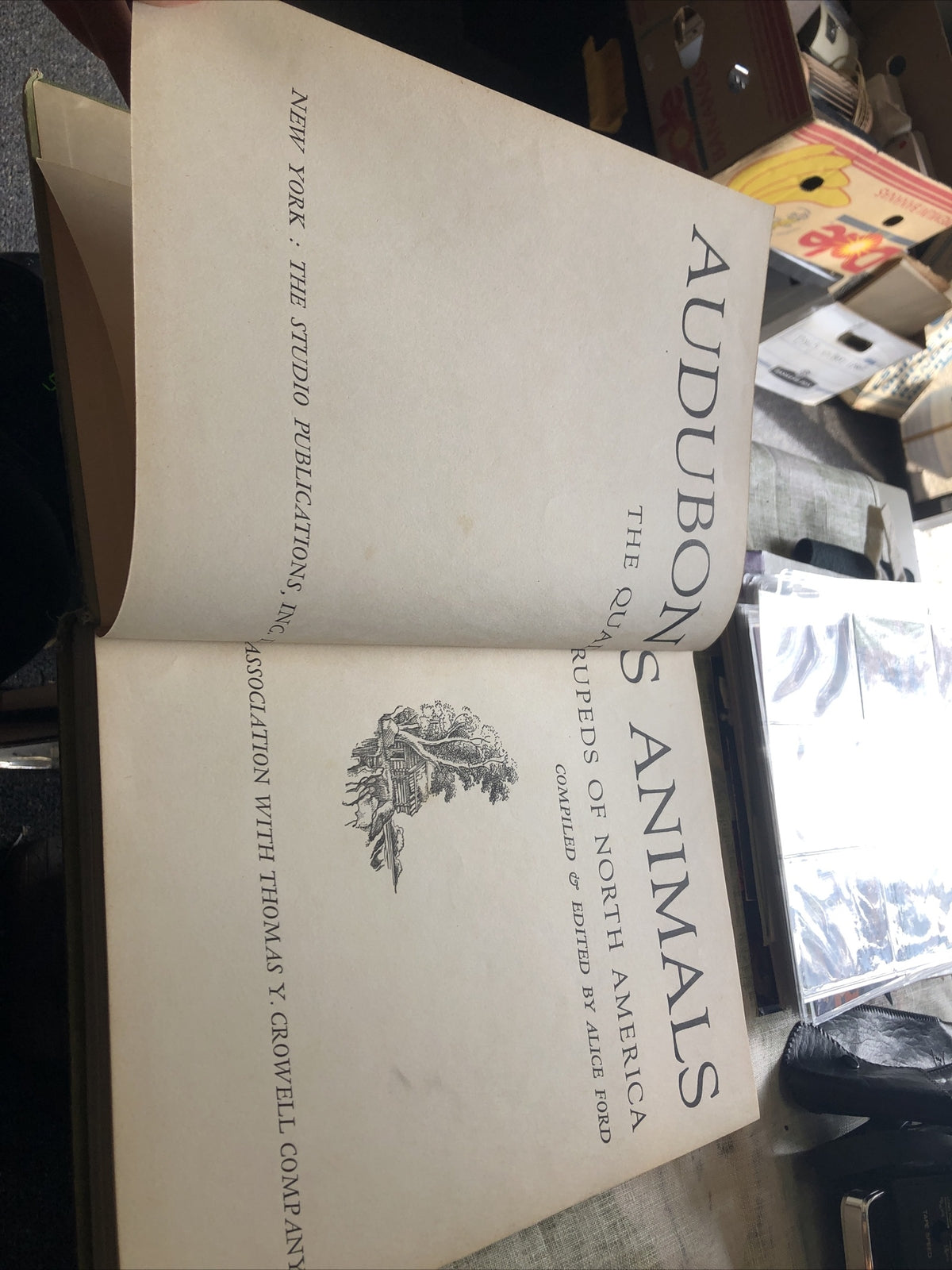 AUDUBON'S ANIMALS: The Quadrupeds of North America ed. by Alice Ford - 19514