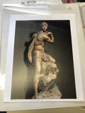 Michelangelo II Genio Della Vittoria Art Print 16.5”x13.5”0