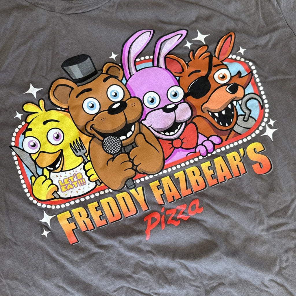 Five Nights at Freddy's Fazbear's Pizza Men's T-Shirt NWT Size XL1