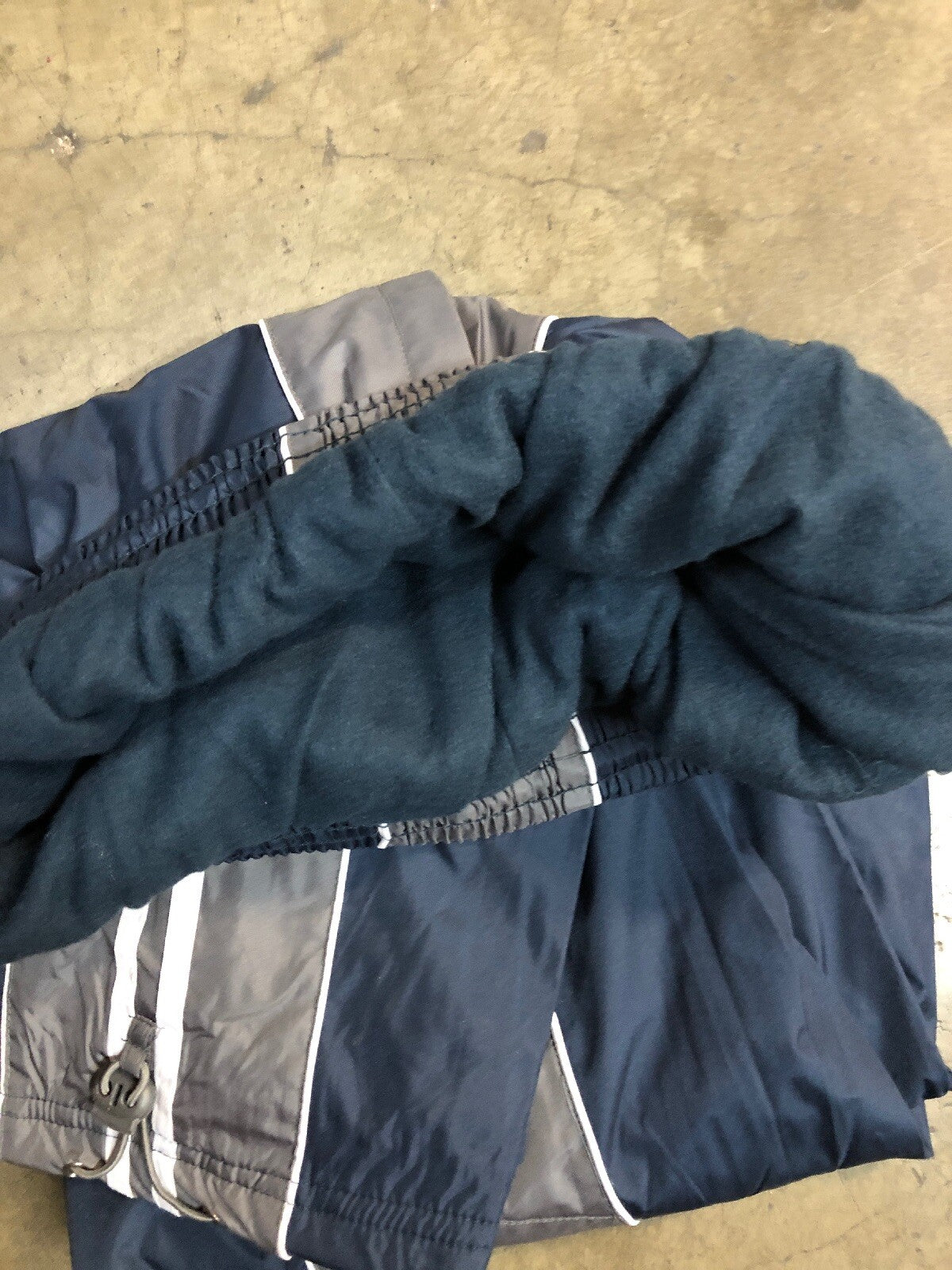 90s Vintage Men's RNND Weathered Remove-able Hooded Jacket And Pants L3