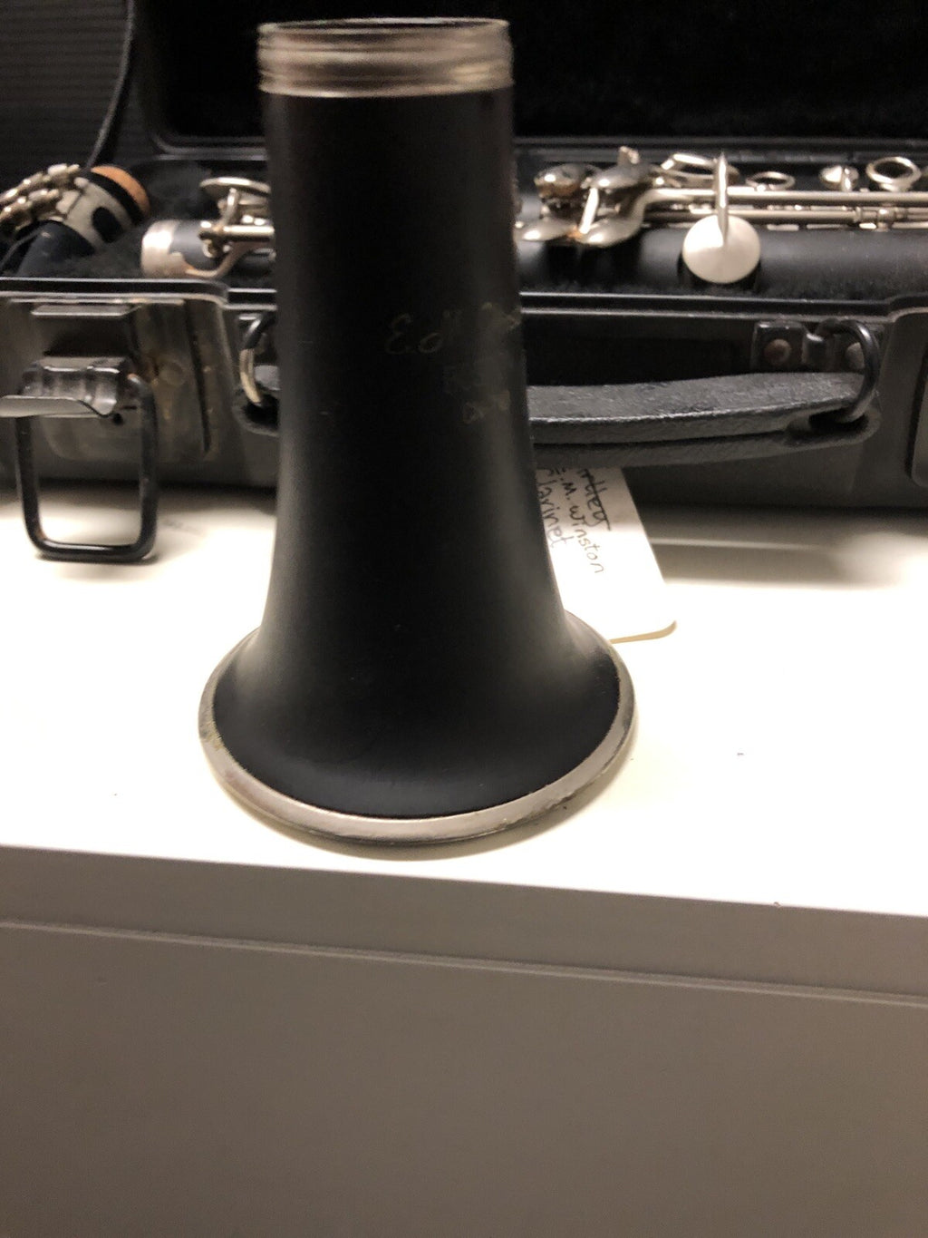 A24 Vintage EM Winston Student Clarinet With case Student Instrument Tag On4