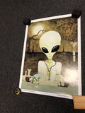 The Alien Doctor Says “Open Your Mind” Poster 23.5”x17.5”0