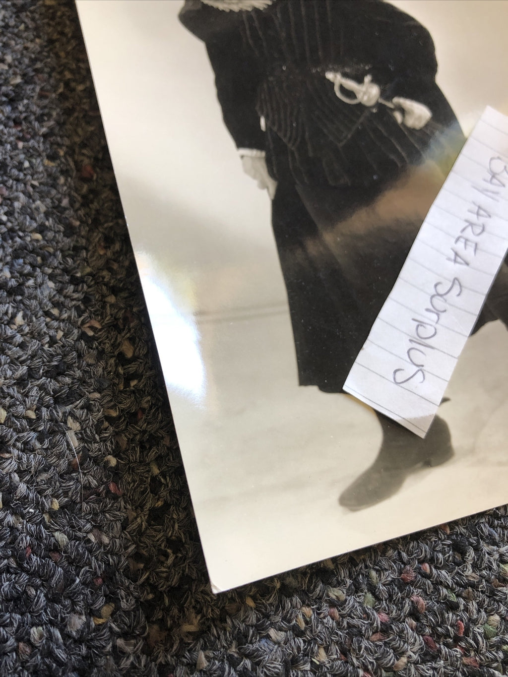 RARE Original Photo Of Jimmy Durante “Don Juan” Black/White Candid Shot 9”x6.5”6