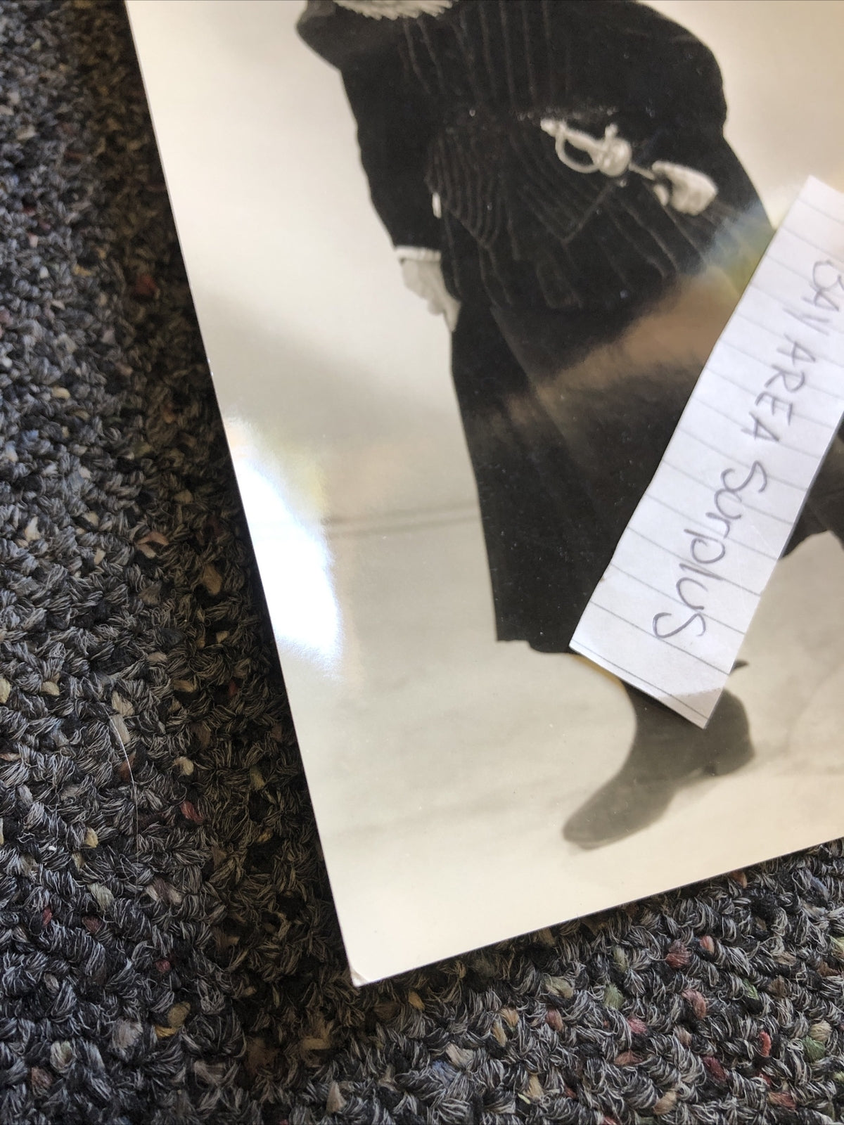 RARE Original Photo Of Jimmy Durante “Don Juan” Black/White Candid Shot 9”x6.5”6