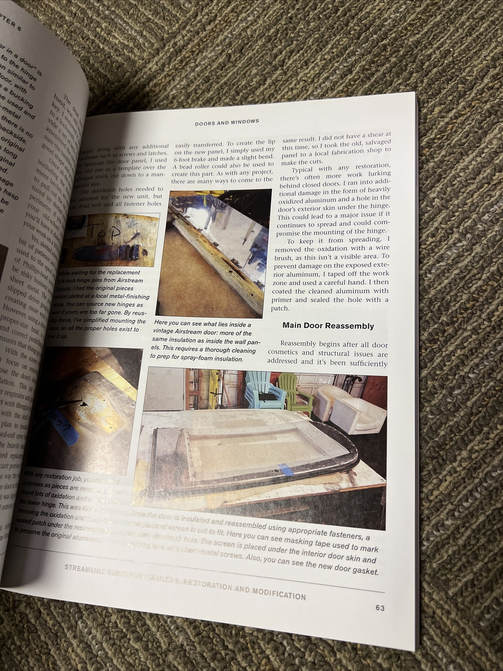 Streamline Aluminum Trailers: Restoration & Modification Daniel Hall How To Book2