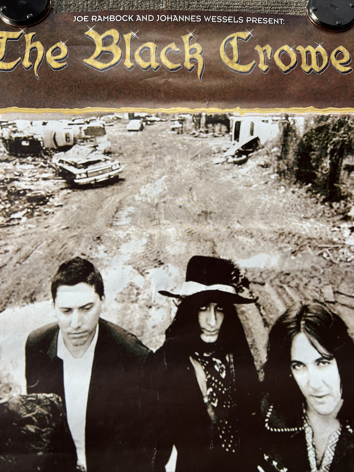 The Black Crowes Live in Concert Docks Hamburg German Tours Vintage MTV Poster 7