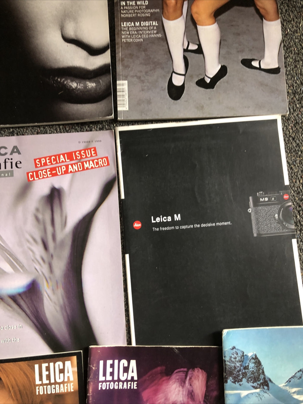 Lot Of 13 Leica Fotografie Magazines Mixed Lot6