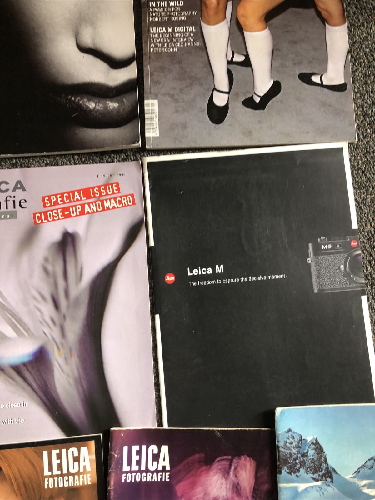 Lot Of 13 Leica Fotografie Magazines Mixed Lot6