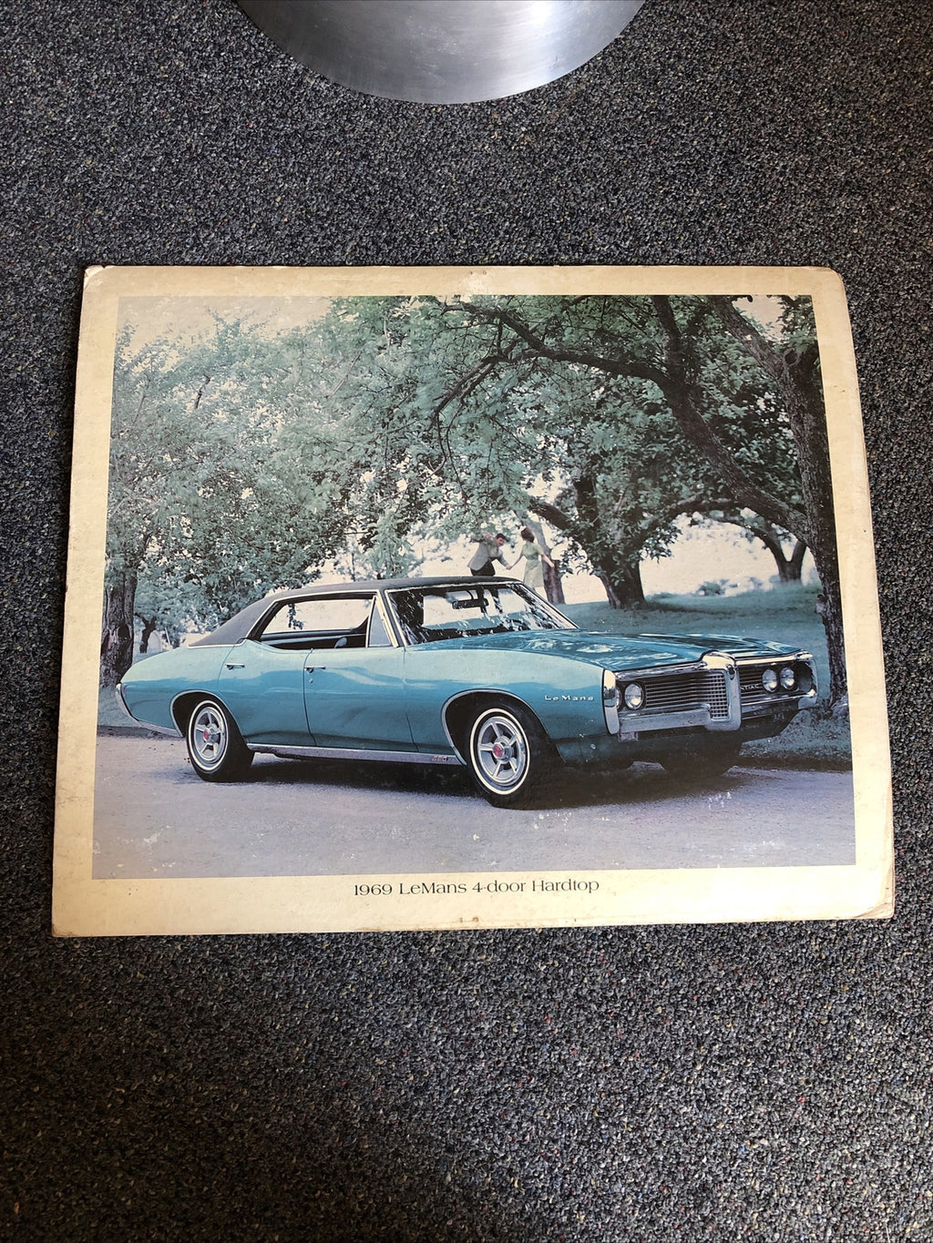 20" Vintage 1969 LeMans 4-door Hardtop Car Dealership Advertising Sign0
