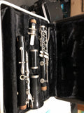A5 Vintage Selmer Bundy Resonite Black Clarinet w/ Case0