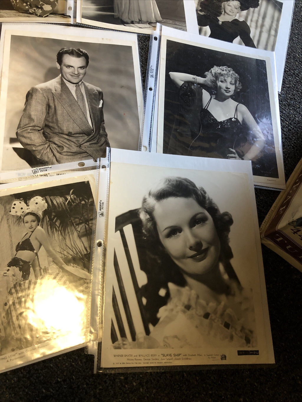 1930’s Hollywood Photographs Lot Of 17 Movie Lobby Original Very Rare4