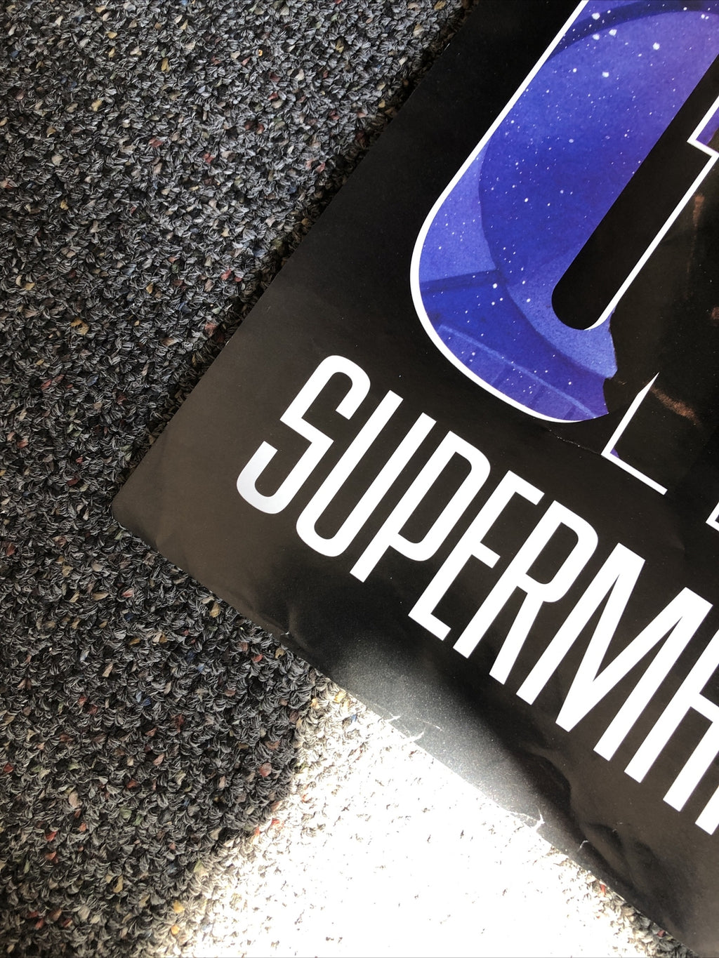 VINTAGE SUPERMAN/FANTASTIC FOUR Krypton Calactus Dc Comics PROMO POSTER5