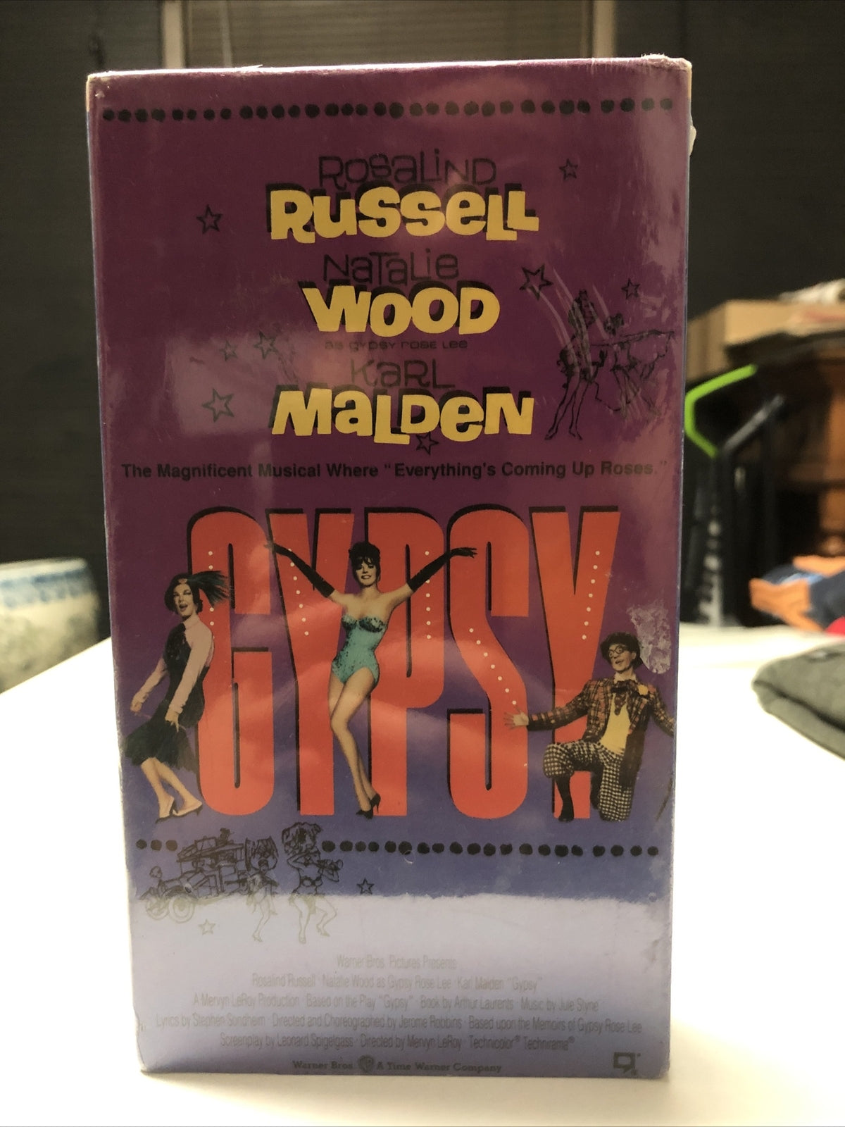 Factory Sealed GYPSY  VHS NEW ROSALIND RUSSELL, NATILIE WOOD, KARL MALDEN0
