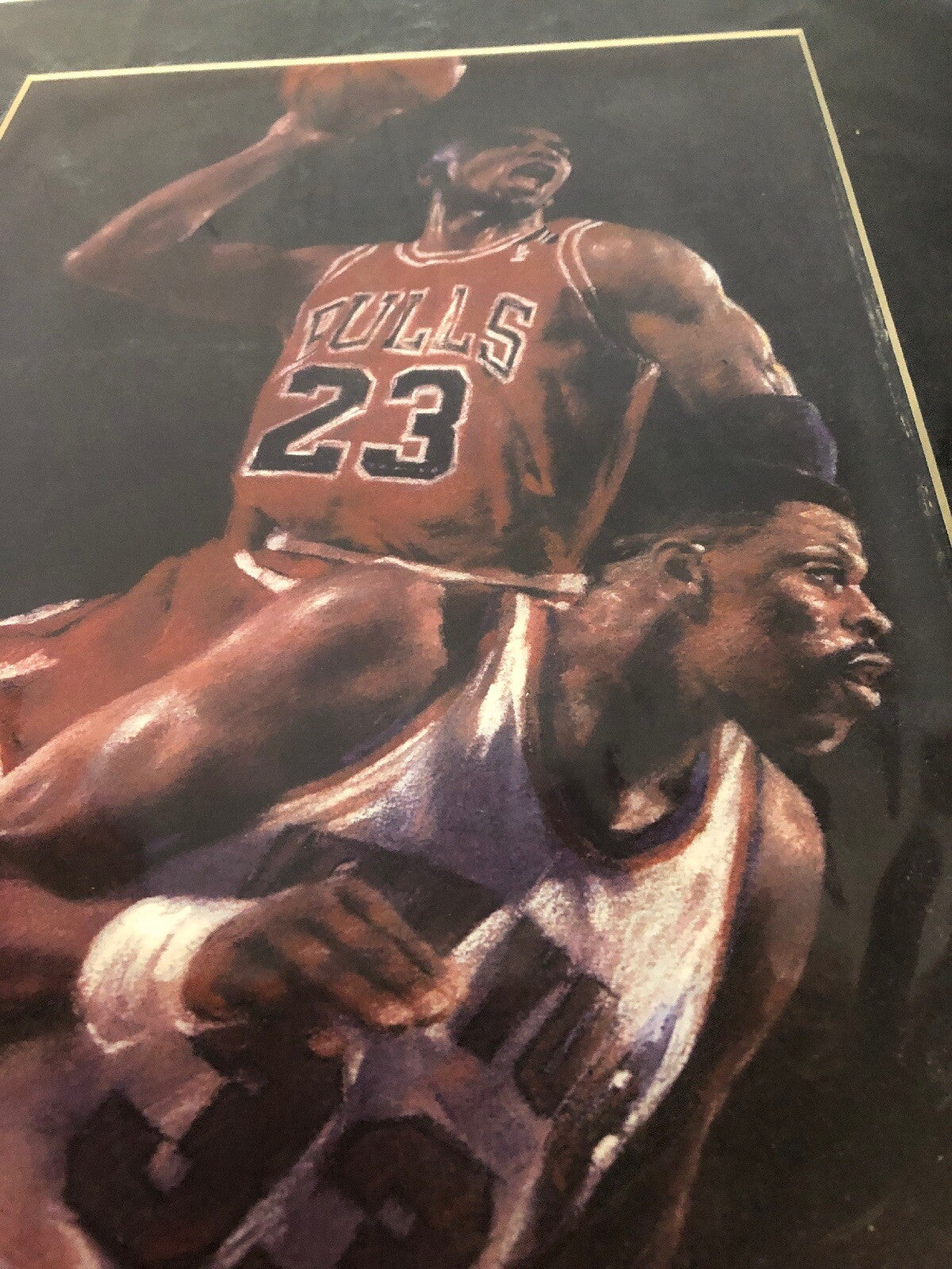 Michael Jordan Basketball Art Sketch Print 16”x20”1