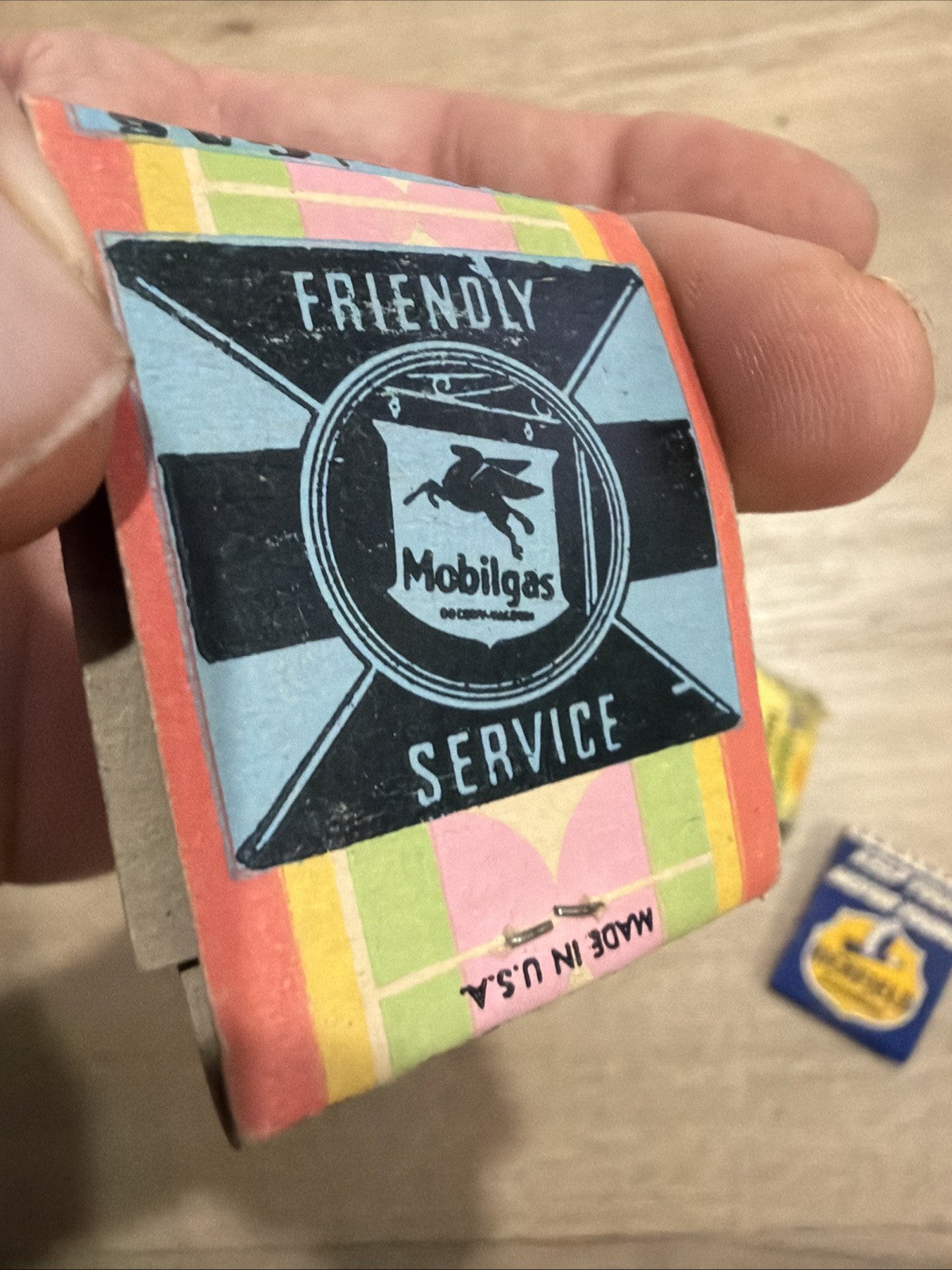 Vintage 1940's GAS STATION Matchbook Lot Richfield Sinclair Champion Mobilgas4