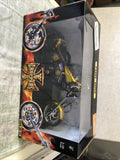 West Coast Choppers 1:10 Scale Jesse James, Penny Saved Yellow Rare New0