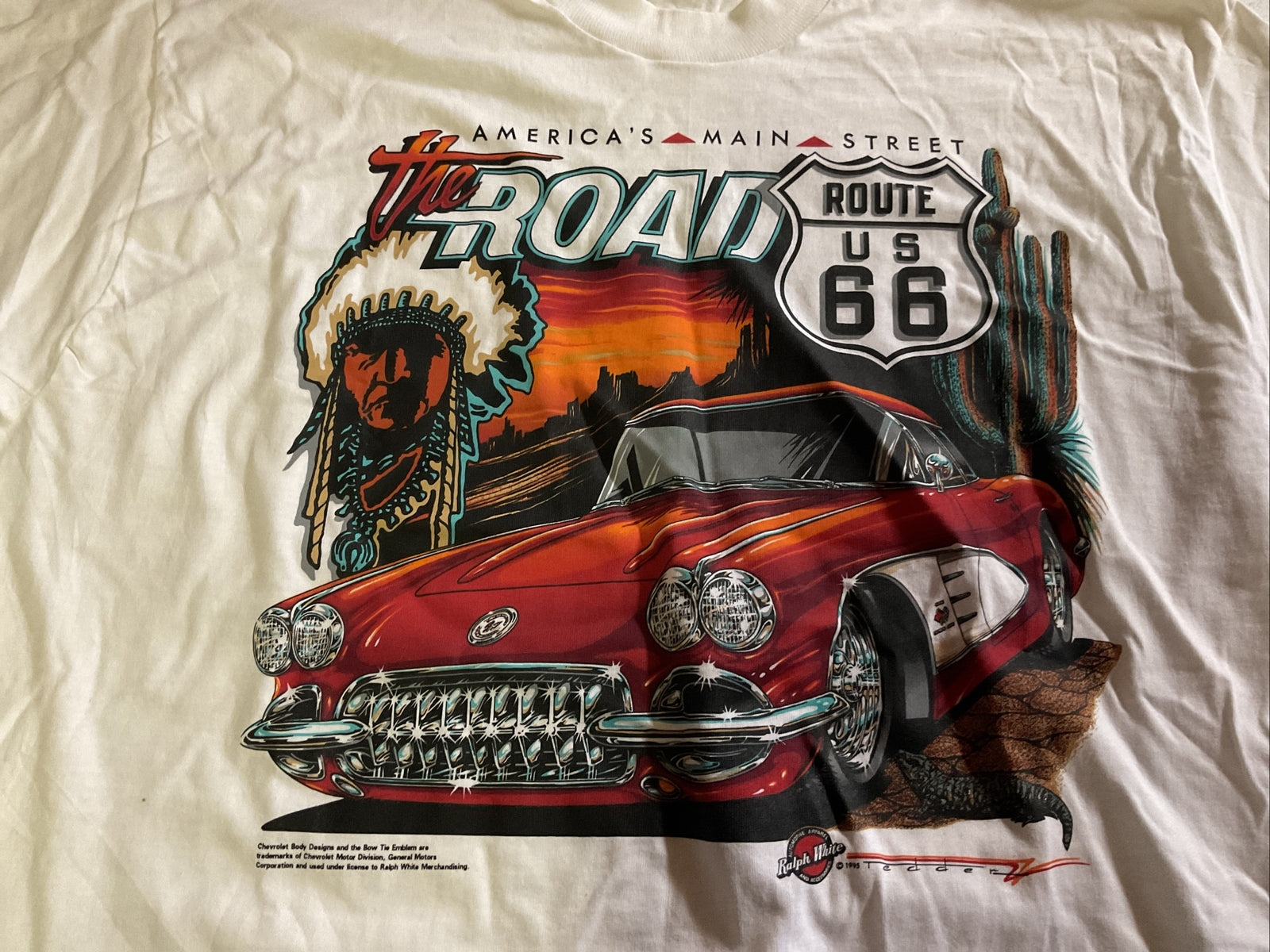 Route 66 America’s Main Street VTG Shirt XL1