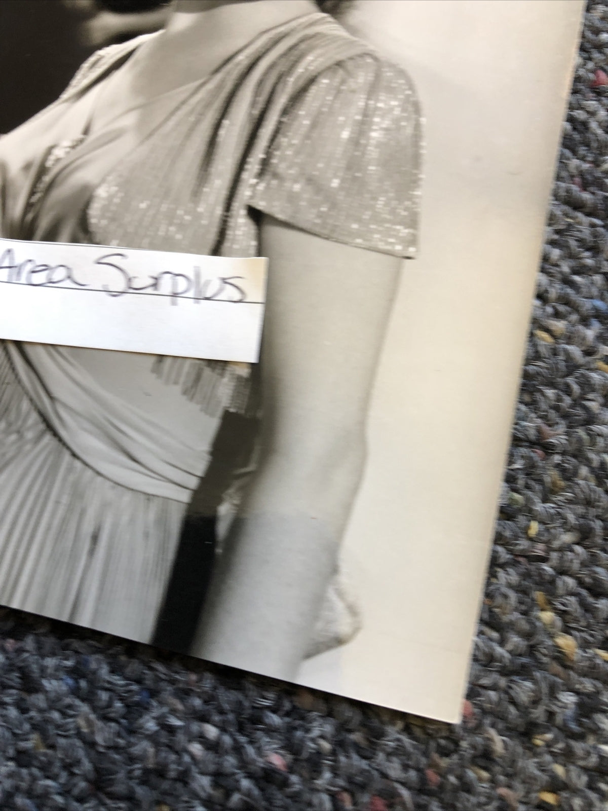 Rare Original Unpublished Photo Of ALICE FAYE Photograph Glamour Shot 7”x4.5”3