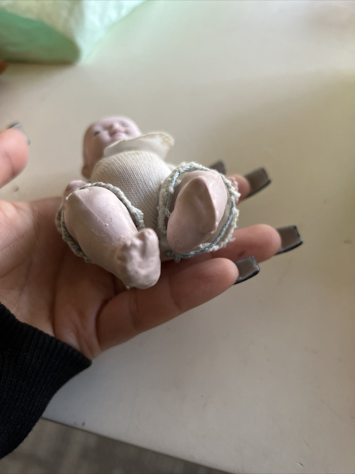5” Vintage German Baby Boy Bisque Doll3