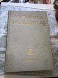 Vintage Britannica World Atlas 1967 Hard Cover With Maps0