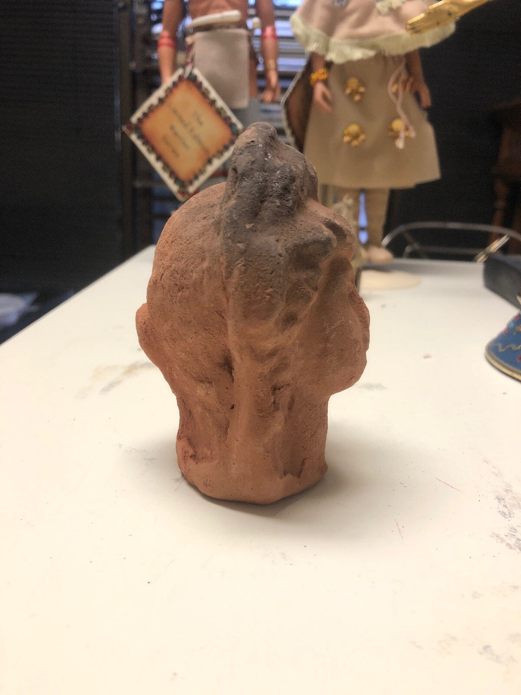 Vintage Clay Lot Women Head Unknown Date1