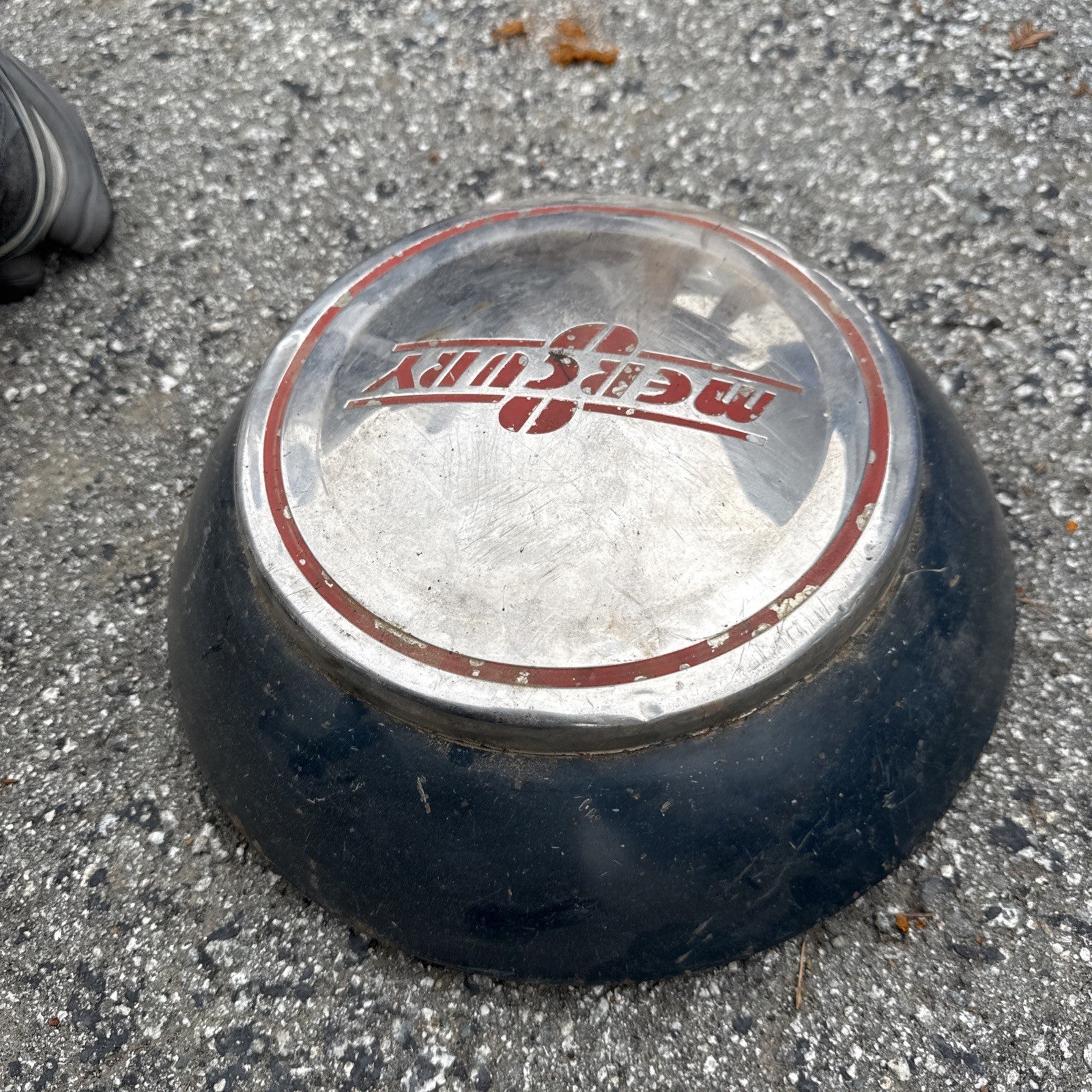 1939 Mercury Eight 8 Five Wide Moon Dog Dish Hubcap Ford 1940 Wheel Cover OEM OE4