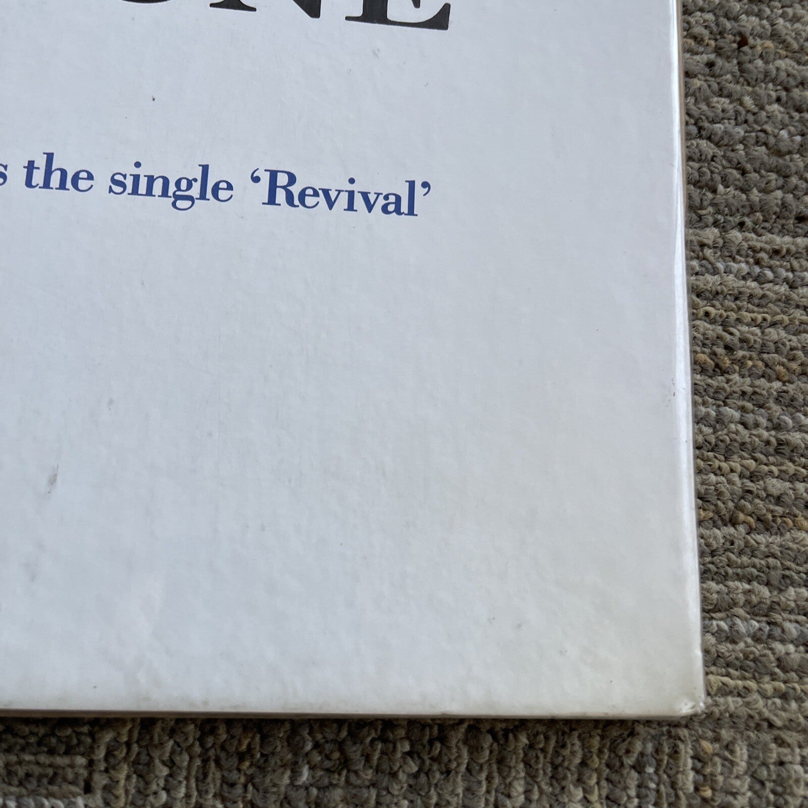 1989 EURYTHMICS We Too Are One Record Store Promo Poster Cardboard Display6